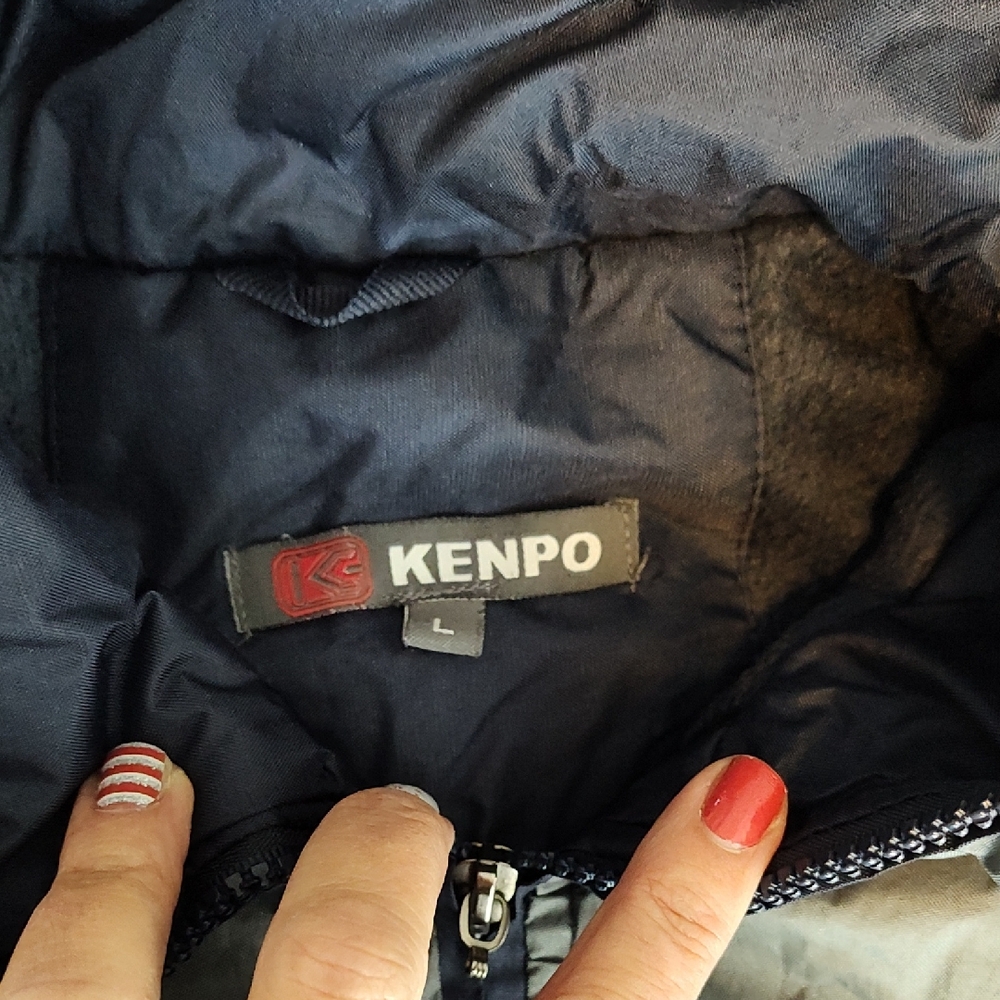 Kenpo Men's Dark Blue Bomber Jacket